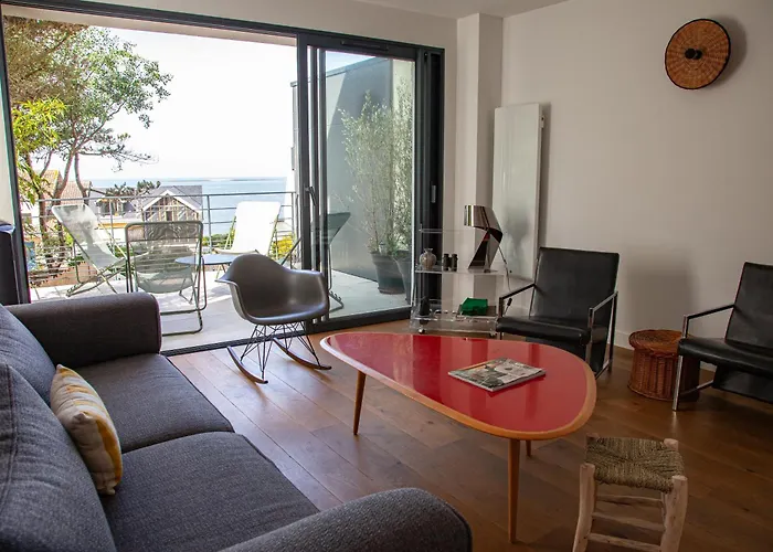 Avec Vue Mer, Acces A 2 Minutes A Pied Pornichet