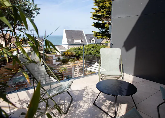 Casa de Férias Avec Vue Mer, Accès à 2 Minutes à Pied